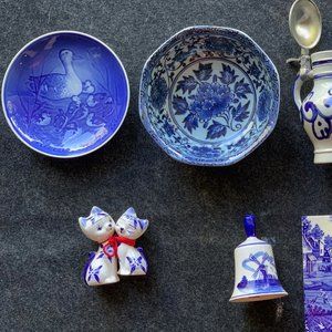Hand Painted Delft Porcelan